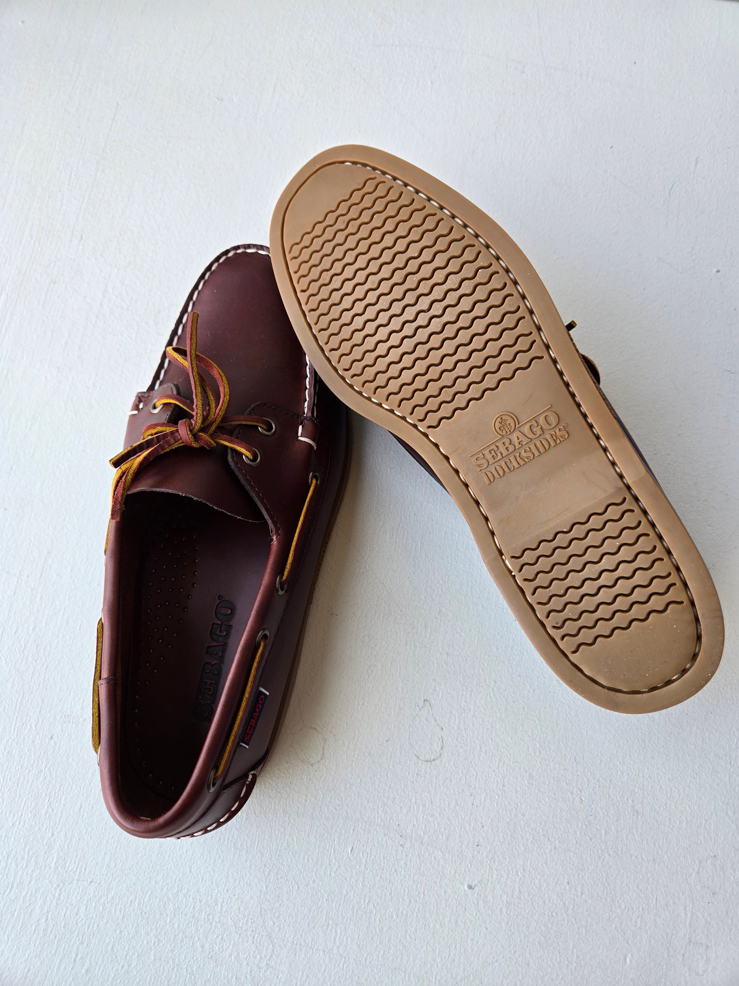 Sebago - Portland Waxed Dockside - Brown/Honey