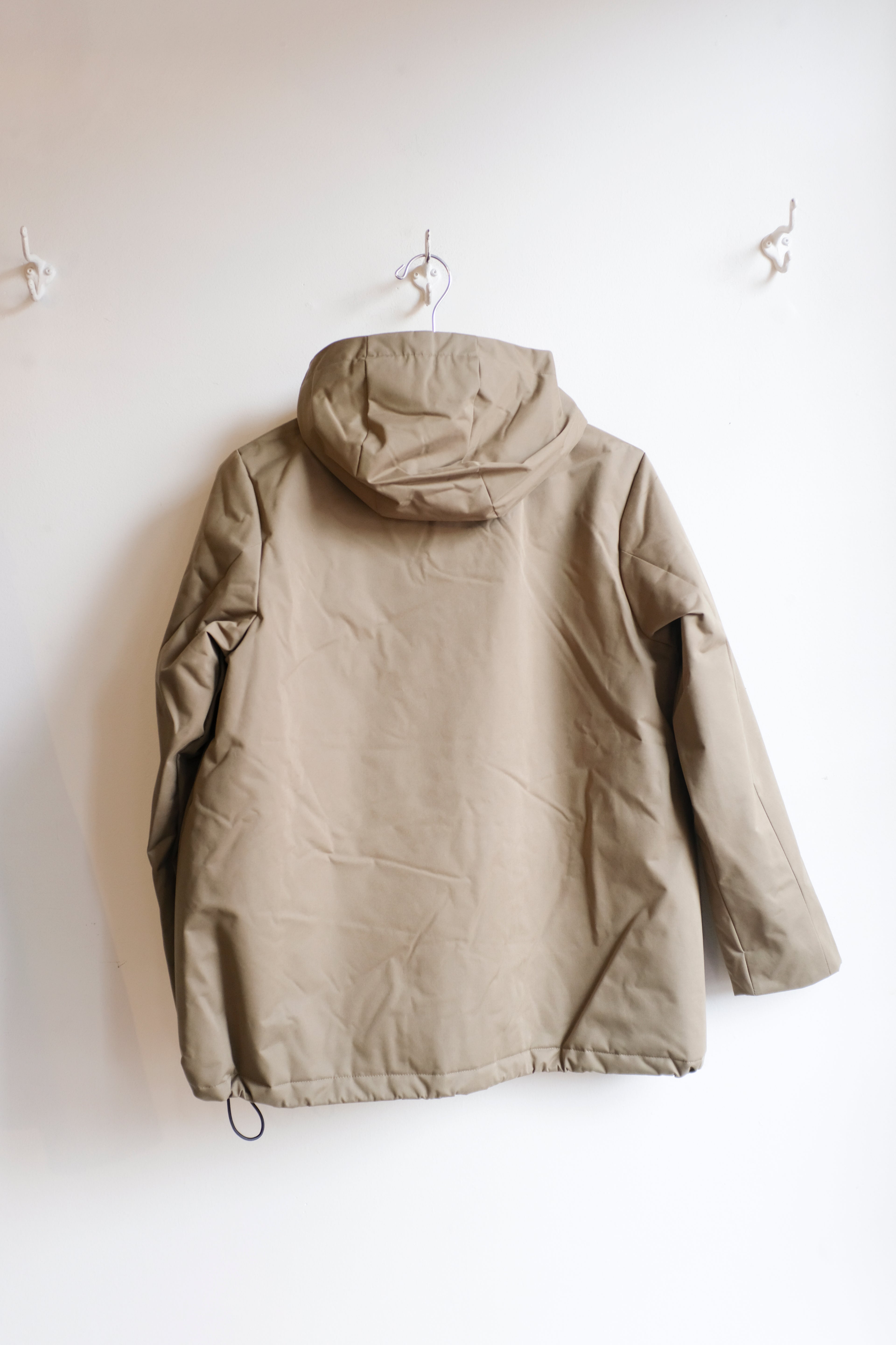Selfhood - Hooded Jacket - Army - flat back