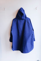 Selfhood - Hooded Poncho - Dark Blue - Back