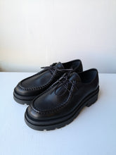 Load image into Gallery viewer, Sister x Soeur Gill Loafers - Black Nappa - front side
