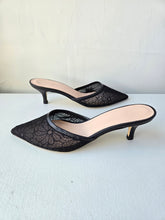 Load image into Gallery viewer, Sister x Soeur - Lily Heel - Black Mesh
