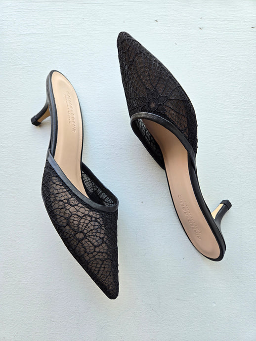 Sister x Soeur - Lily Heel - Black Mesh