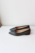 Load image into Gallery viewer, Sister x Soeur - Bowie Ballet Flat - Black Leather - side

