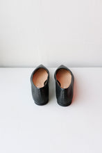 Load image into Gallery viewer, Sister x Soeur - Bowie Ballet Flat - Black Leather - back
