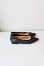 Load image into Gallery viewer, Sister x Soeur - Bowie Ballet Flat - Black Leather - side
