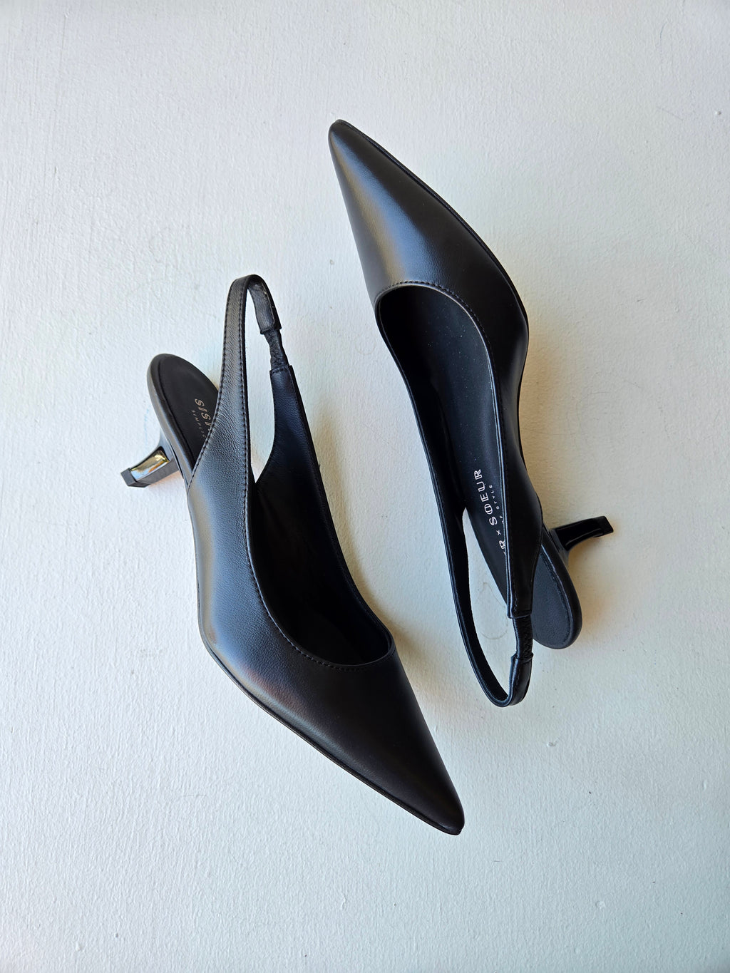 Sister x Soeur - Esme Slingback Heel - Black