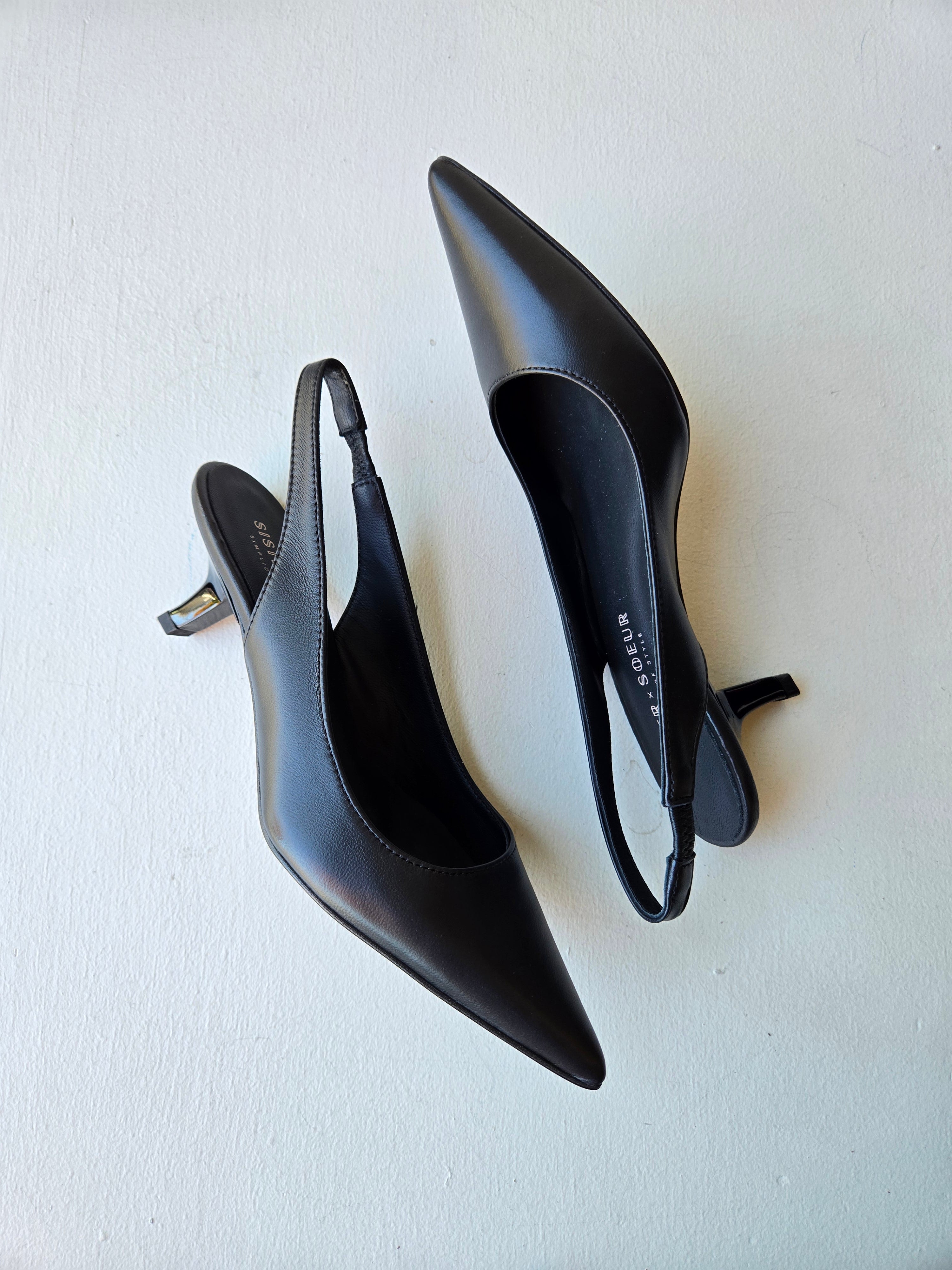 Sister x Soeur - Esme Slingback Heel - Black