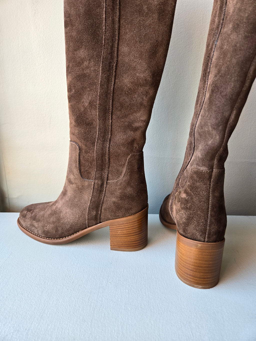 Sister x Soeur - Margo Knee High Boots - Brown