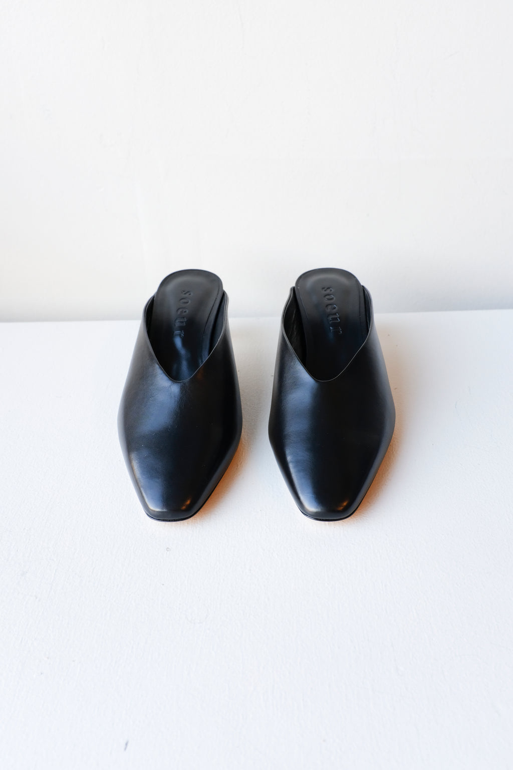 Soeur - Amalie Mules - Black -front