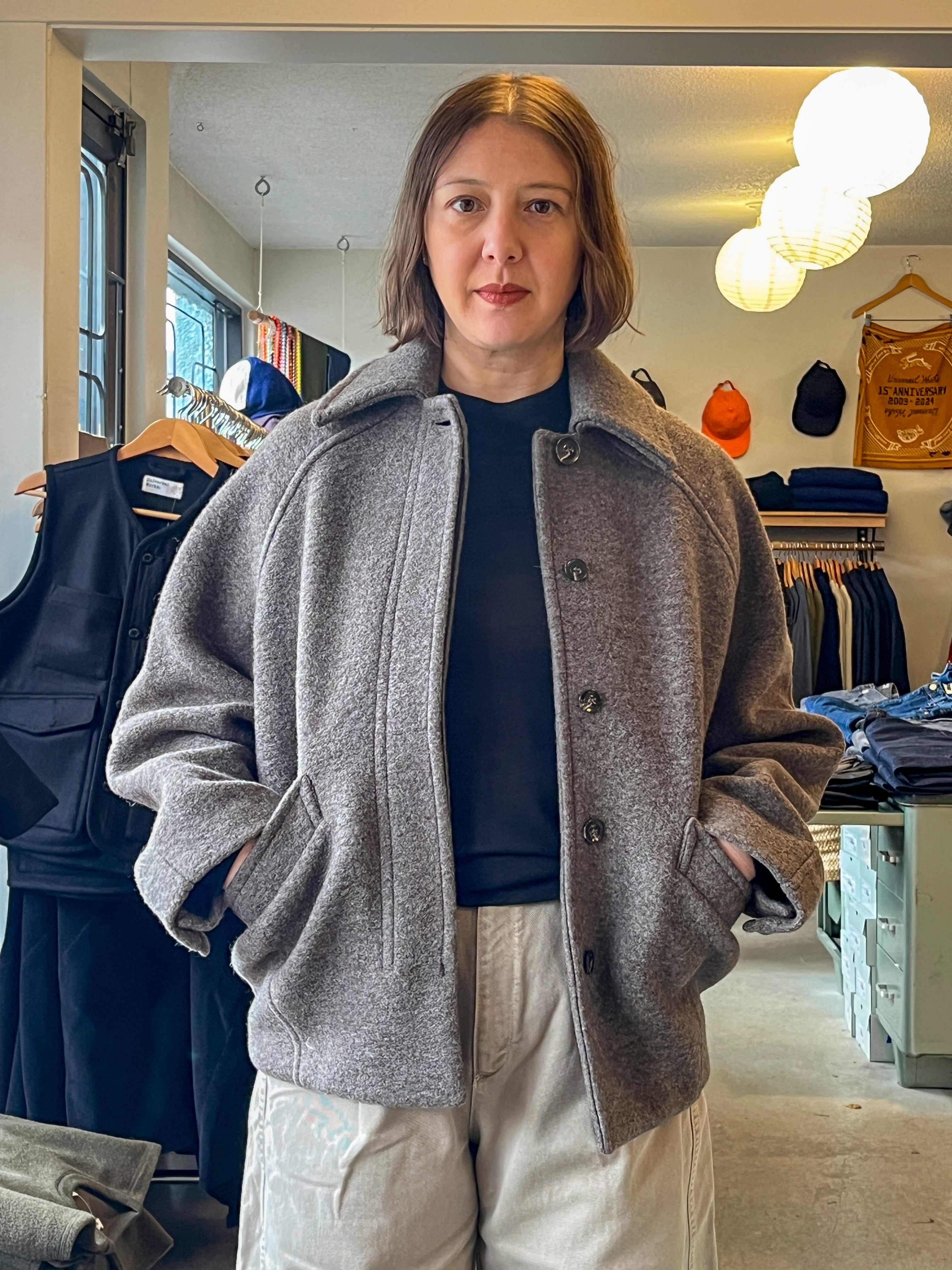 Soeur - Balard Coat - Grey Brown - front