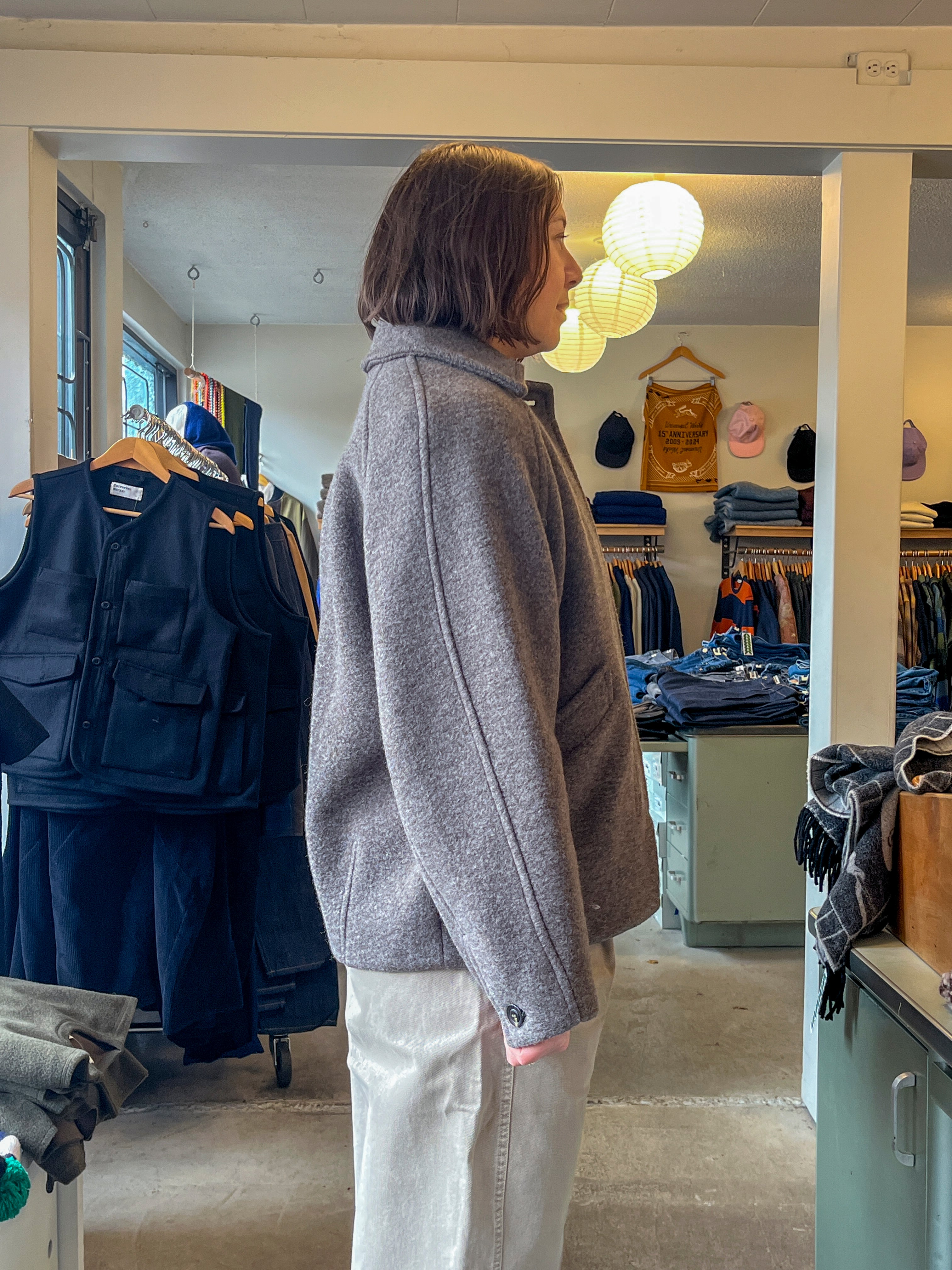 Soeur - Balard Coat - Grey Brown - side