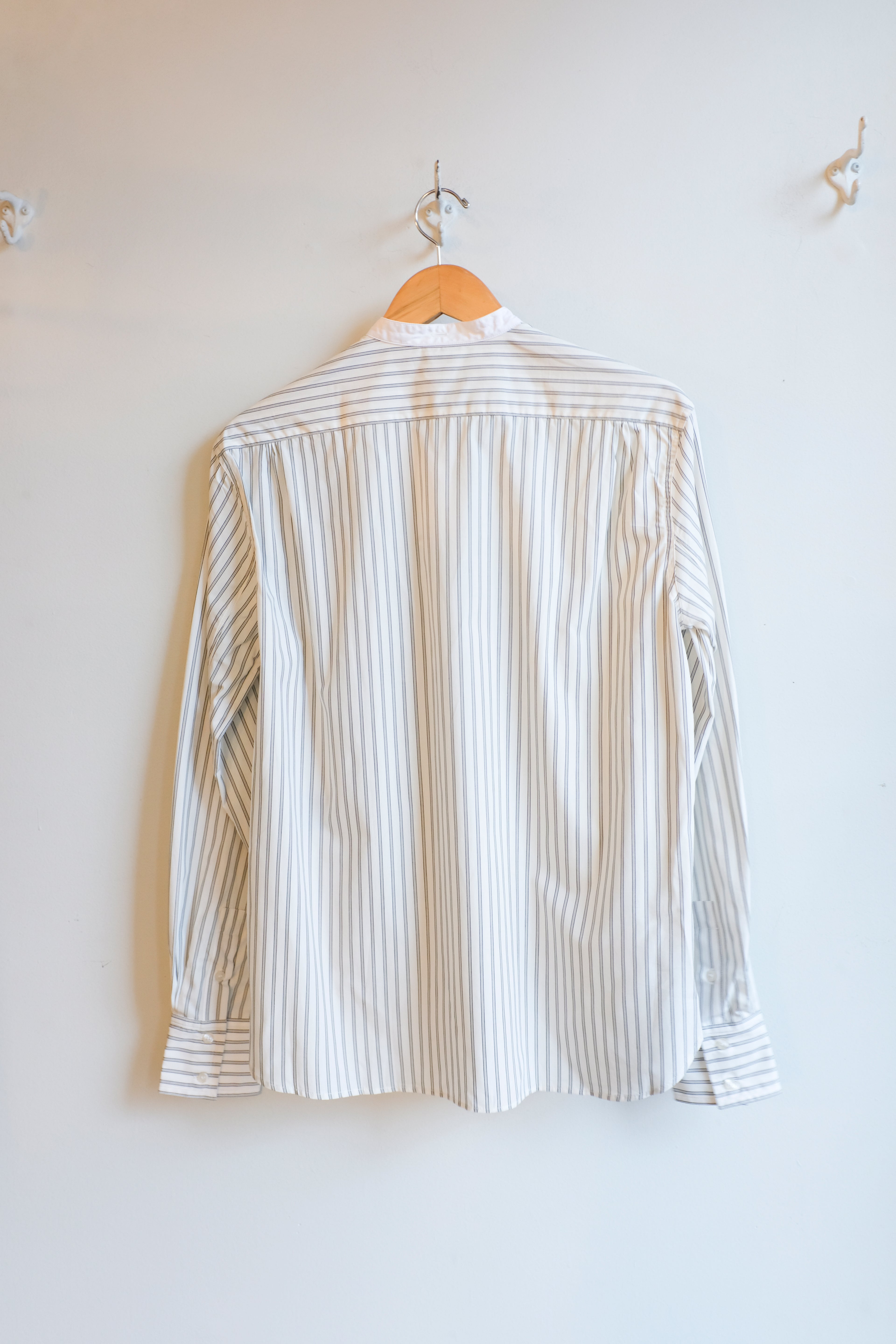 Soeur - Bermudes Shirt - Off-White/Black - flat back
