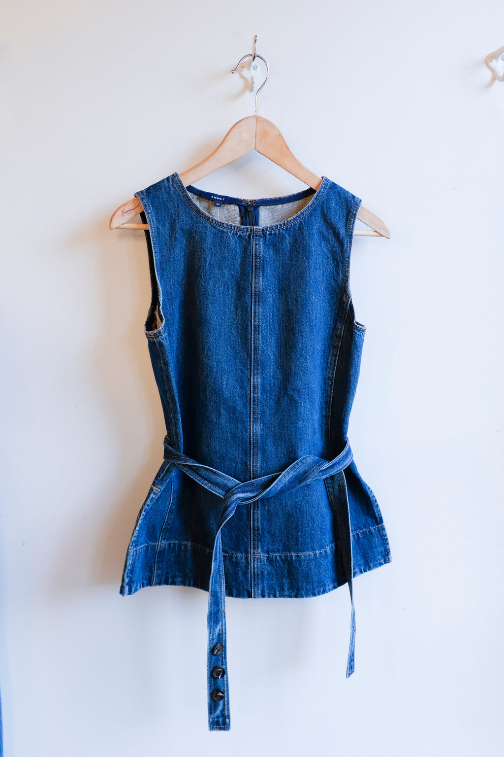 Soeur - Chance Top - Blue/Green - flat front