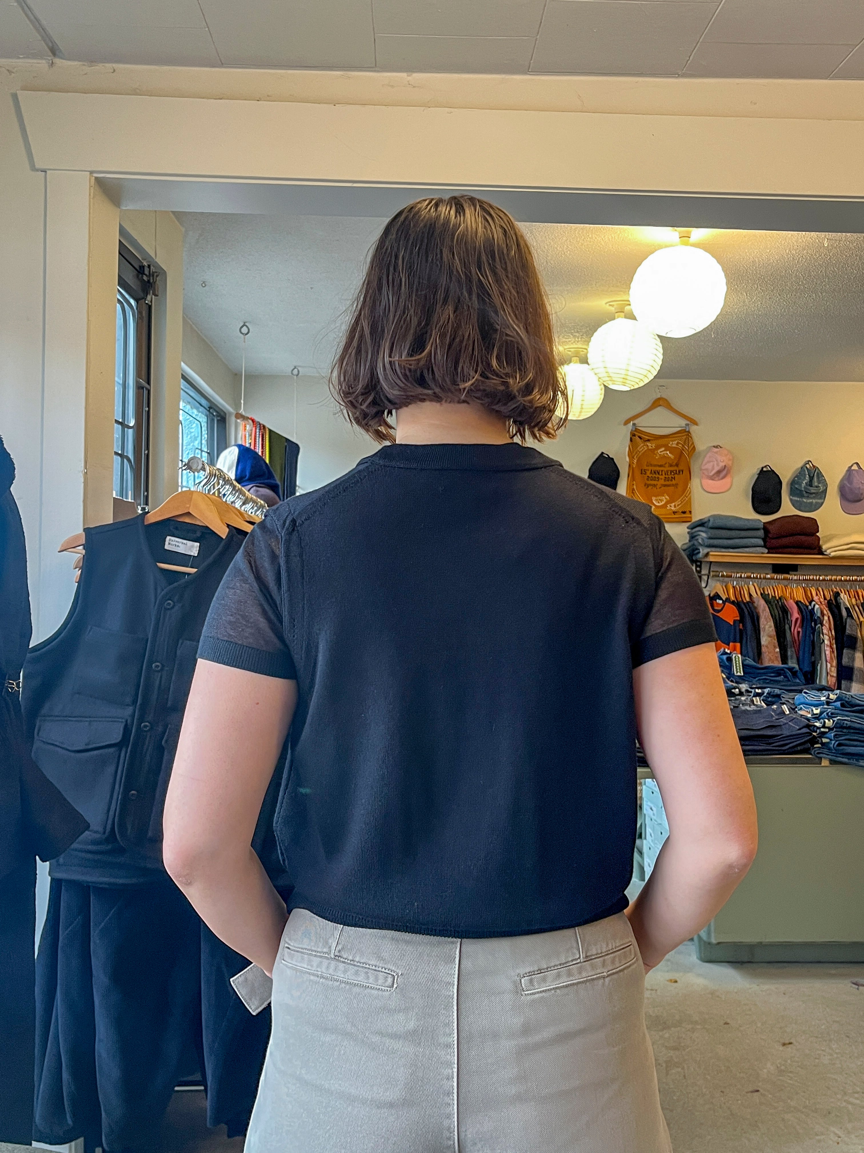 Soeur - Chiara Sleeveless Cardigan - Black - back