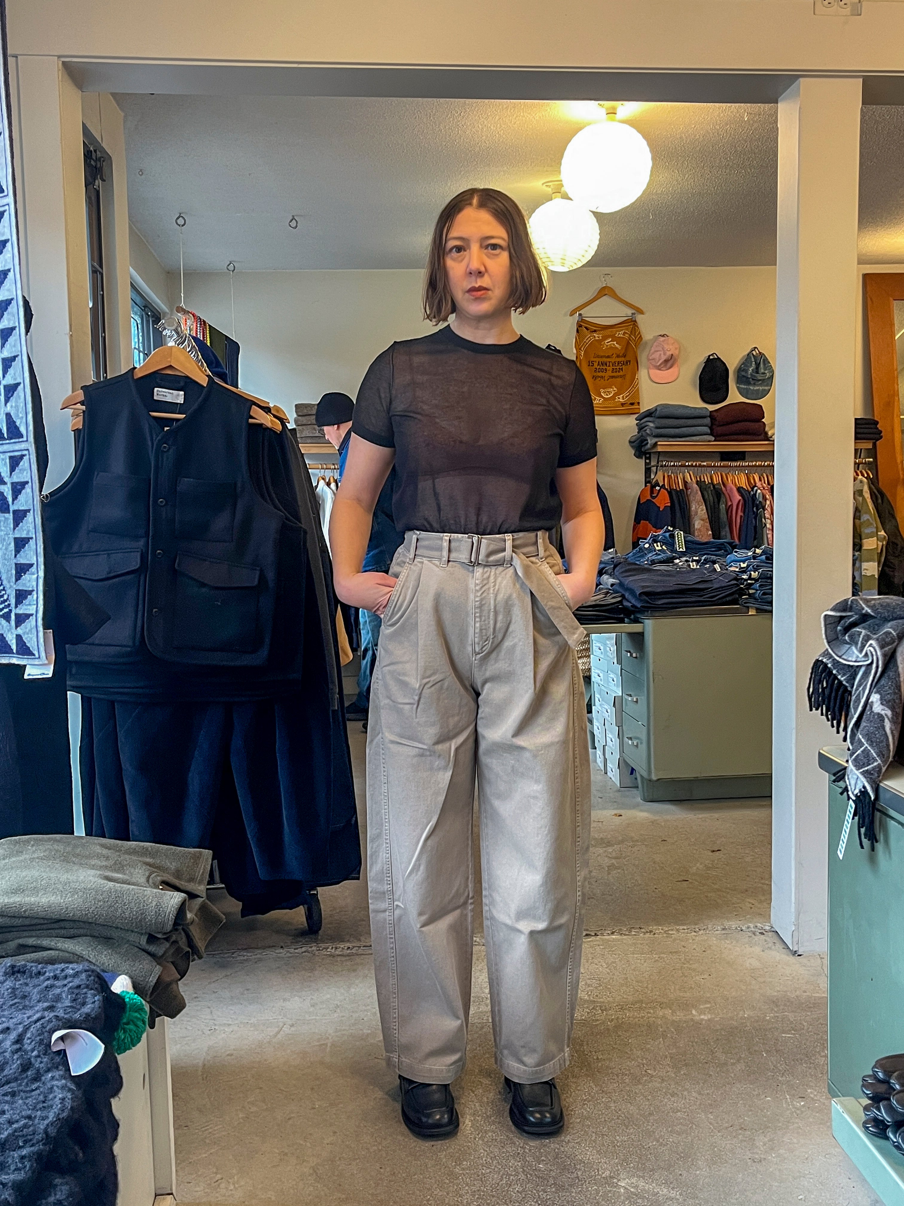 Soeur - Gaby Jeans - Grey/Beige - front