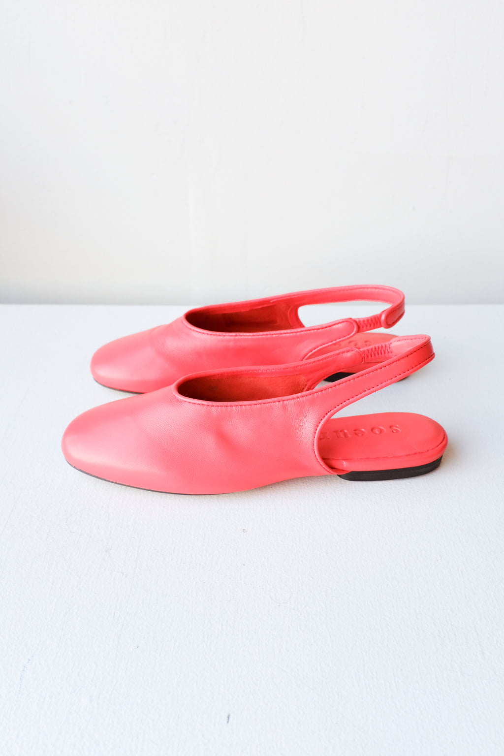 Soeur - Emmett Slingbacks - Red Tomato -side