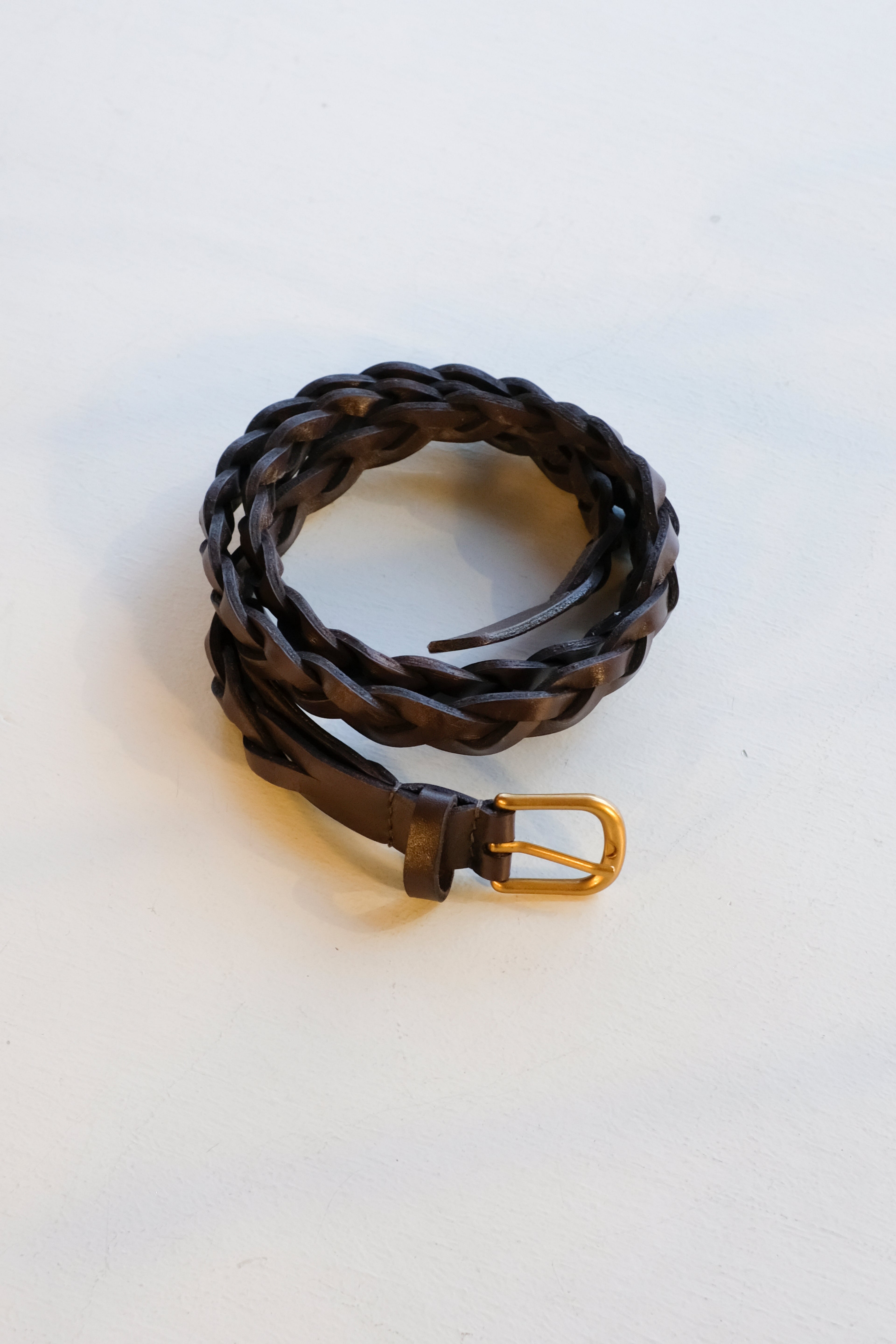 Soeur - Gallic Braided Belt - Chocolate