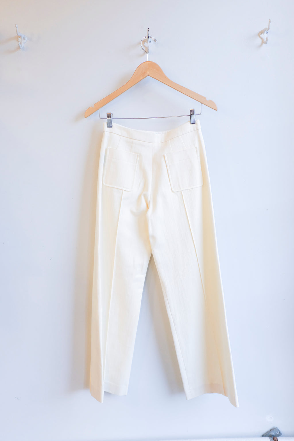 Soeur - Harry Pants - Cream - flat back