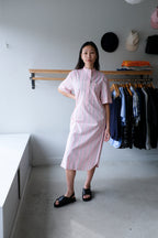 Ilya Dress - Pink/Grey