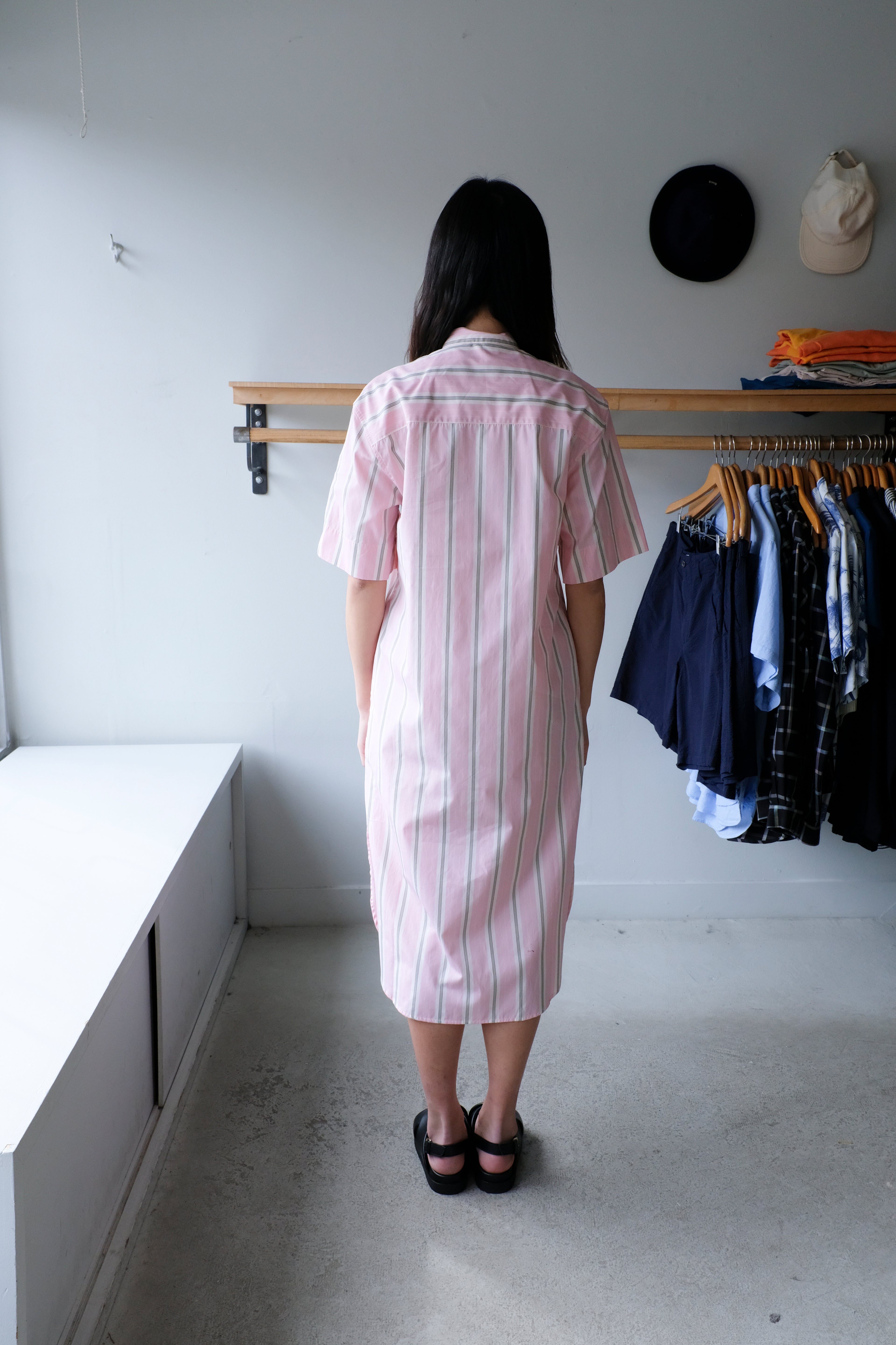 Ilya Dress - Pink/Grey