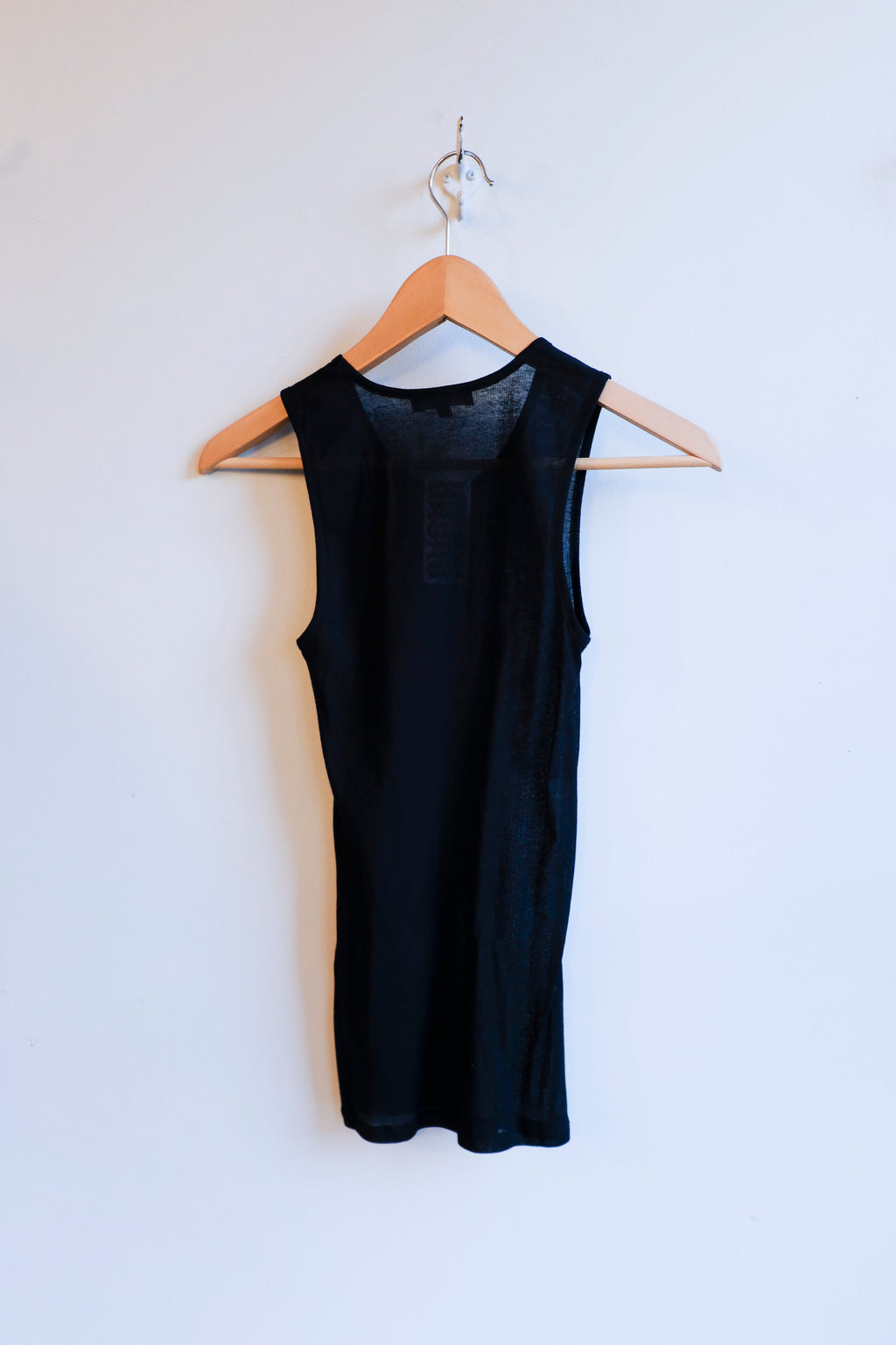 Soeur - Isis Tank Top - Black - flat back