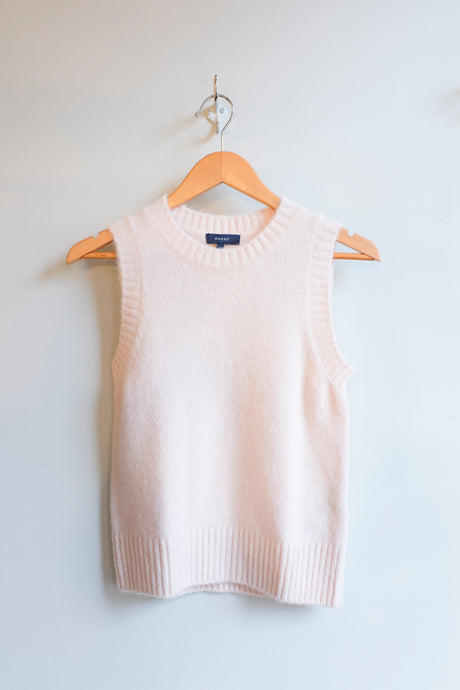 Soeur - Namaste Sweater Vest - Pale Pink - flat front