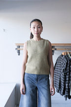 Namaste Sweater Vest - Sage