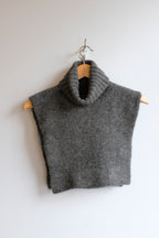 Soeur - Orion Knit Collar - Heather Grey - flat front