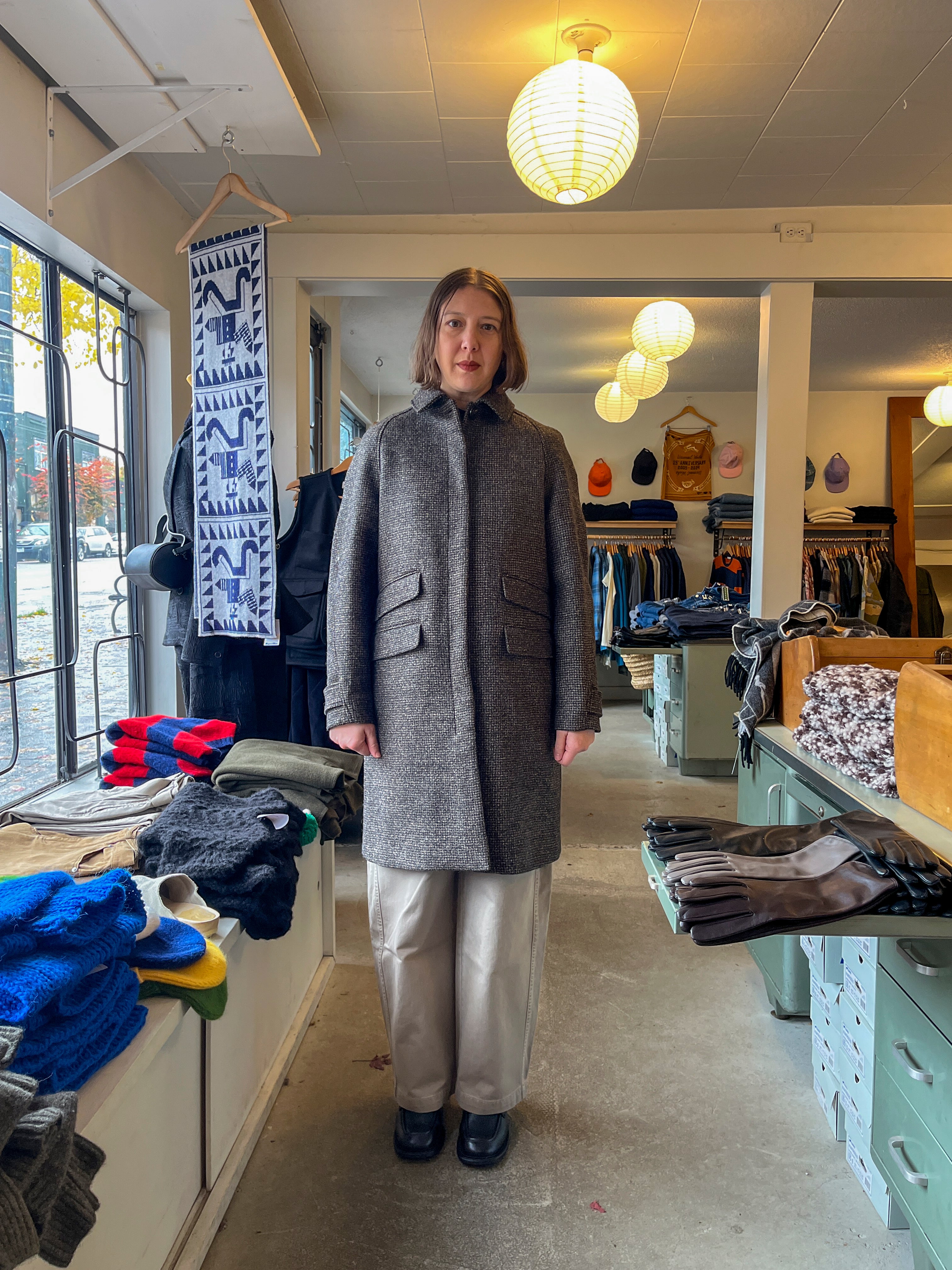 Soeur - Simba Wool Coat - Brown/Black - front