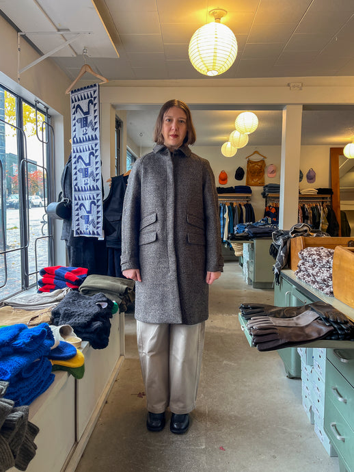 Soeur - Simba Wool Coat - Brown/Black - front