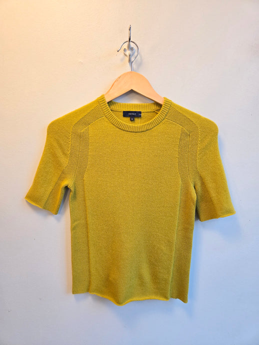 Soeur - Galanga Cashmere Knit Top - Mustard