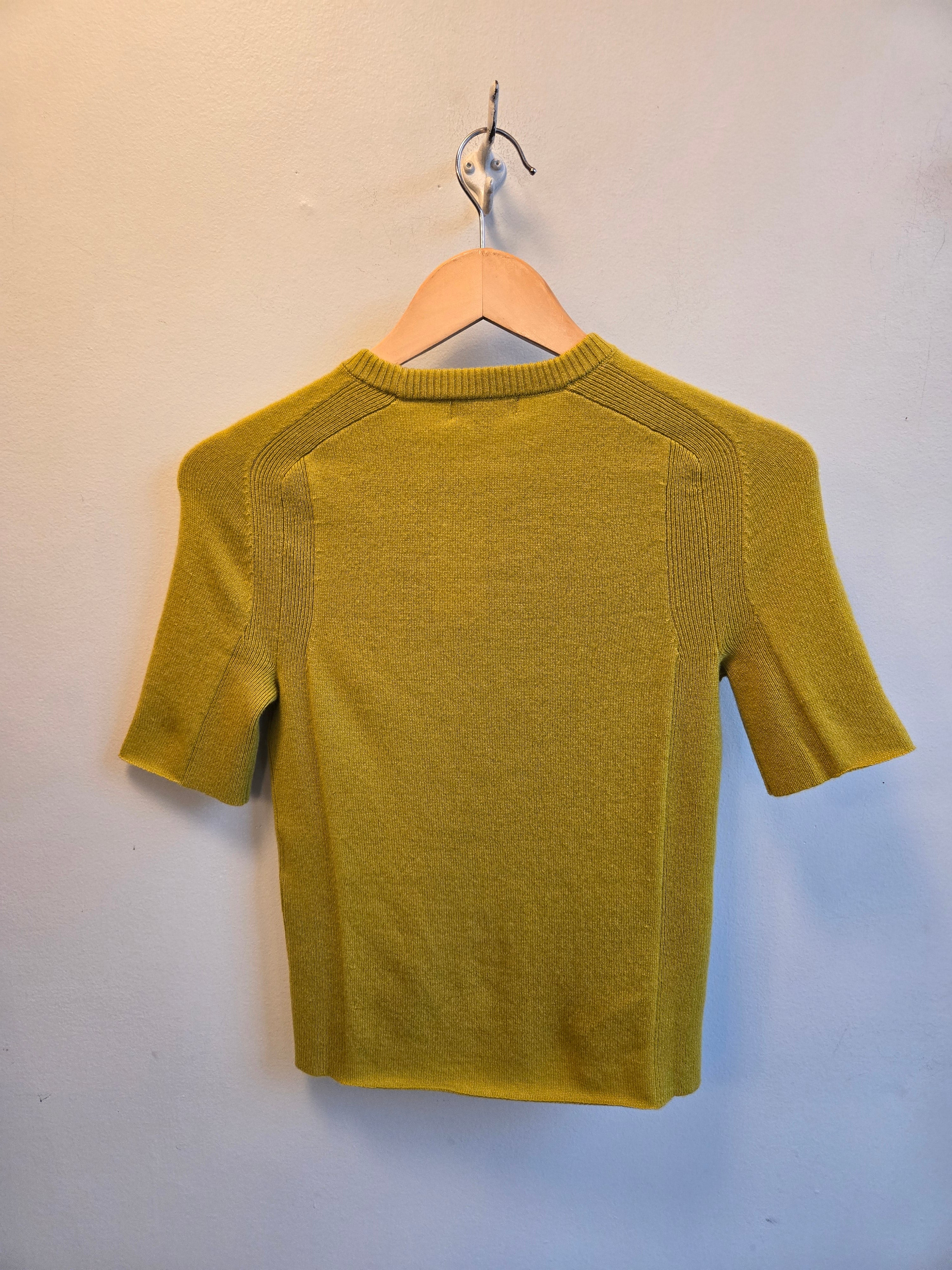 Soeur - Galanga Cashmere Knit Top - Mustard