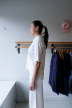 Ane Blouse - White Vainica