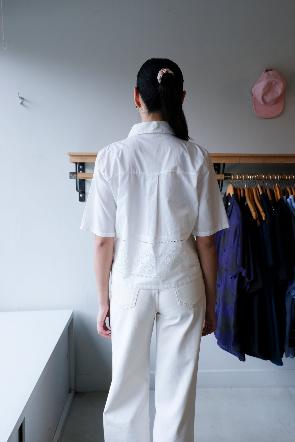 Ane Blouse - White Vainica