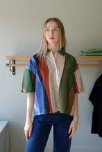 Load image into Gallery viewer, thinking Mu - Anna Blouse - River - front
