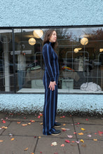 Load image into Gallery viewer, Thinking Mu - Betty Pants - Navy Dark Heritage - side

