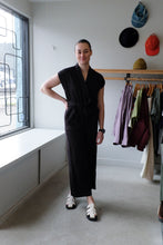 Load image into Gallery viewer, Thinking Mu - Malawi Jumpsuit - Black - front
