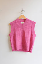 Load image into Gallery viewer, Thinking Mu - Mica Vest - Pink Links - flat front
