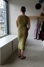 Load image into Gallery viewer, Thinking Mu - Pippi Knitted Dress - Parrot -  back
