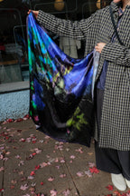 henrik vibskov - Kaleidoscope Silk Scarf - Blue