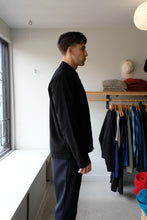 Load image into Gallery viewer, Universal Works - Field Jacket - Black Moleskin - flat side
