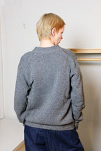 Load image into Gallery viewer, Universal Works - Langdale Cardigan - Grey - flat back
