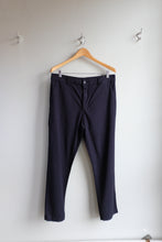Load image into Gallery viewer, Universal Works - Military Chino - Navy Seersucker - flat front
