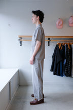 Universal Works - Fatigue Shirt - Grey Cotton - side
Universal Works - Oxford Pant - Grey Cotton - side