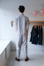 Universal Works - Oxford Pant - Grey Cotton - back
Universal Works - Fatigue Shirt - Grey Cotton - back