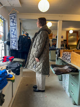 Load image into Gallery viewer, Universal Works - Parka - Dark Olive - flat side
