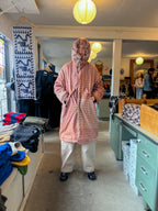 Universal Works - Parka - Dark Olive - flat front 