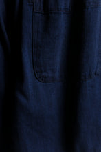 Load image into Gallery viewer, Universal Works - Simple Short - Indigo Herringbone  - flat detail
