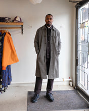 Load image into Gallery viewer, Universal Works - Long Swing Overcoat - Olive Cortina Tweed - front men
