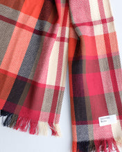 Load image into Gallery viewer, Universal Works - Long Scarf - Red Check - detail
